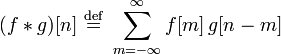 convolution formula